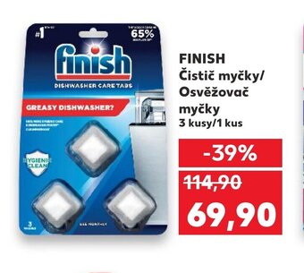 Kaufland FINISH Čistič myčky/ Osvěžovač myčky nabídka