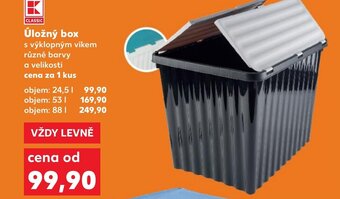 Kaufland Úložný box nabídka