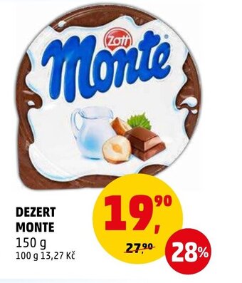 Penny Market DEZERT MONTE nabídka
