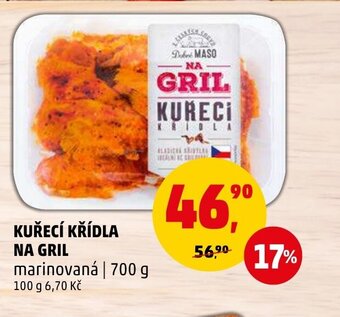 Penny Market KUŘECÍ KŘÍDLA NA GRIL nabídka
