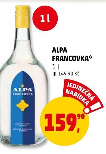 Penny Market ALPA FRANCOVKA nabídka