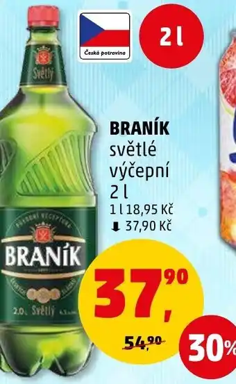 Penny Market BRANÍK světlé výčepní 2L nabídka