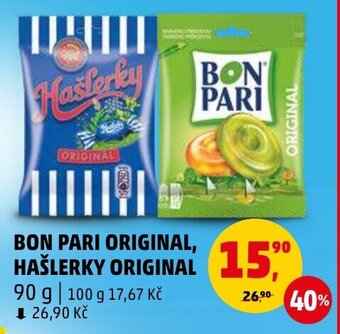 Penny Market BON PARI ORIGINAL, HAŠLERKY ORIGINAL nabídka