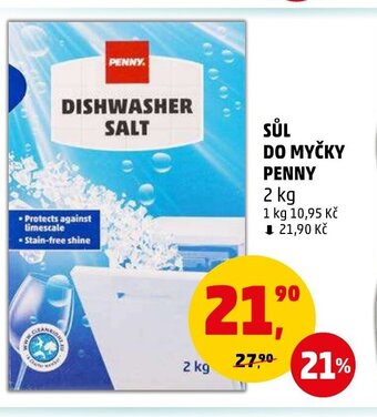 Penny Market SŮL DO MYČKY PENNY nabídka