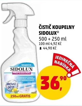 Penny Market ČISTIČ KOUPELNY SIDOLUX* nabídka