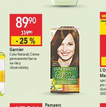 Globus Garnier color naturals creme nabídka