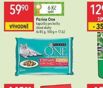 Globus Purina one kapsičky pro kočky nabídka