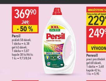 Globus Persil prací prostředek nabídka