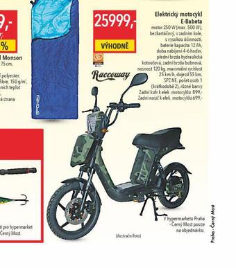 Globus Elektrický motocykl e-babeta nabídka