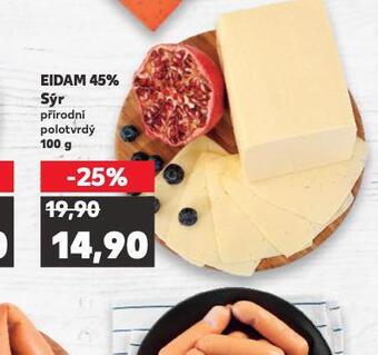 Kaufland Eidam 45% nabídka