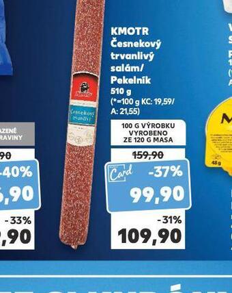 Kaufland Kmotr pekelník nabídka
