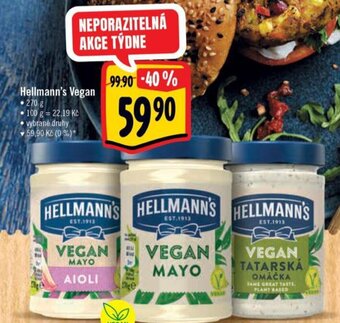 Albert Hellmann's Vegan nabídka