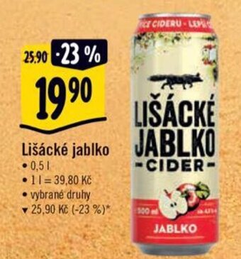 Albert Lišácké jablko nabídka