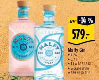 Albert Malfy Gin nabídka