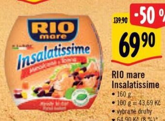 Albert RIO mare Insalatissime nabídka