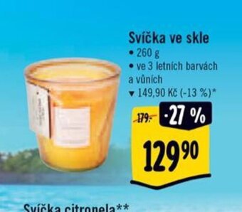 Albert Svíčka citronela** nabídka