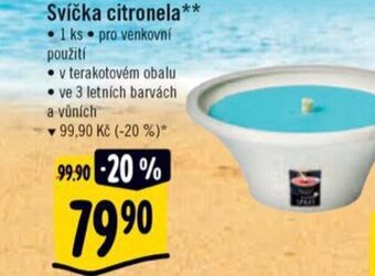 Albert Svíčka citronela** nabídka