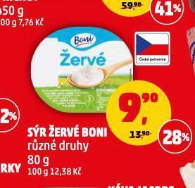 Penny Market Sýr žervé nabídka