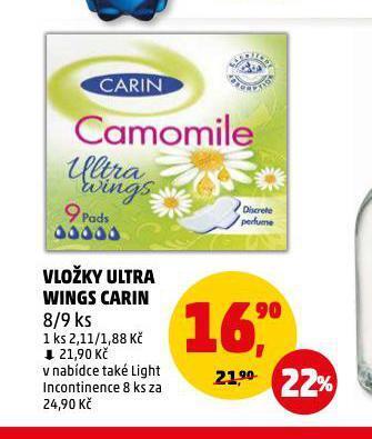 Penny Market Vložky carin nabídka