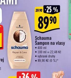 Albert Schauma šampon nabídka