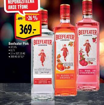 Albert Beefeater gin nabídka