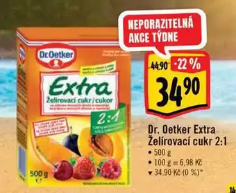 Albert Dr. oetker želírovací cukr nabídka