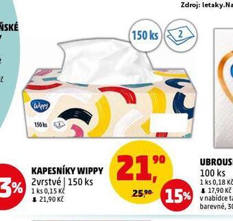 Penny Market Wippy kapesníky nabídka