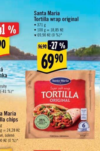 Albert Santa maria tortilla wrap nabídka