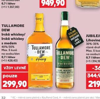 Kaufland Tullamore dew nabídka