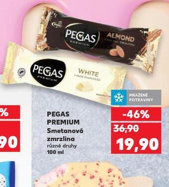 Kaufland Pegas premium smetanová zmrzlina nabídka