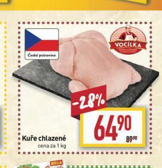 Billa Kuře nabídka