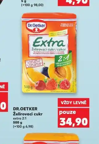 Kaufland Dr. oetker cukr želírovací extra 2:1 nabídka