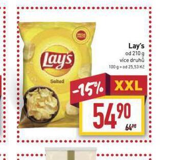 Billa Lay´s nabídka