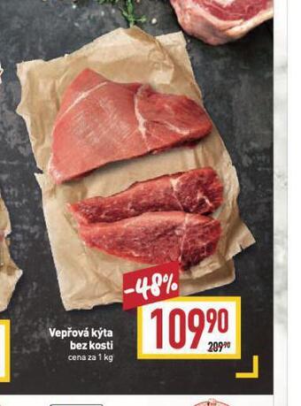 Billa Vepřová kýta bez kosti nabídka