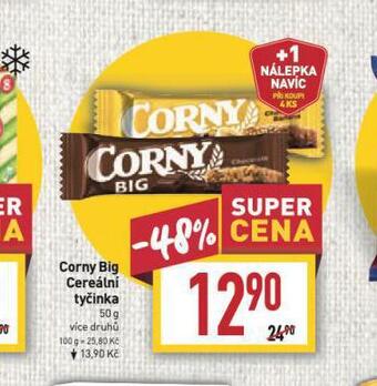 Billa Corny big cereální tyčinka nabídka
