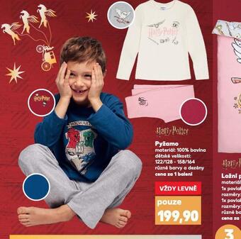Kaufland Dětské pyžamo nabídka