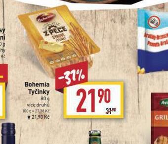 Billa Bohemia tyčinky nabídka