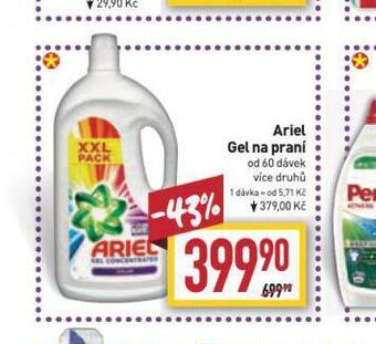 Billa Ariel gel na praní nabídka