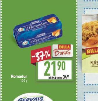 Billa Romadur nabídka