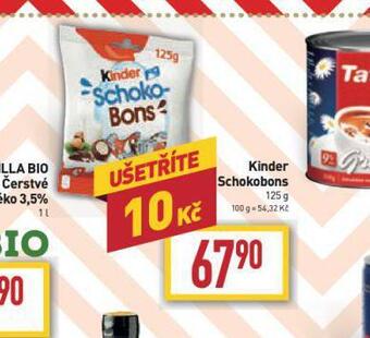 Billa Kinder schokobons nabídka