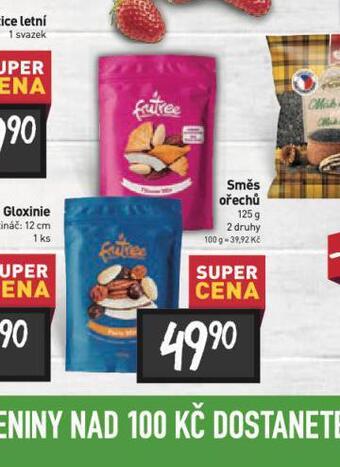 Billa Směs ořechů nabídka