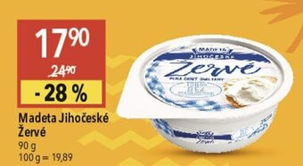 Globus Madeta Jihočeské Žervé nabídka