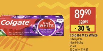 Globus Colgate Max White zubní pasta nabídka
