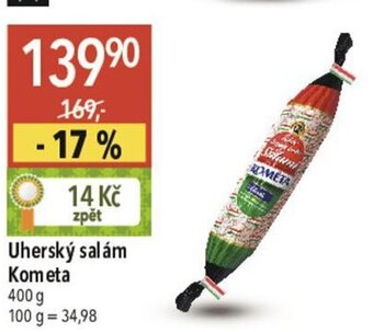 Globus Uherský salám Kometa nabídka