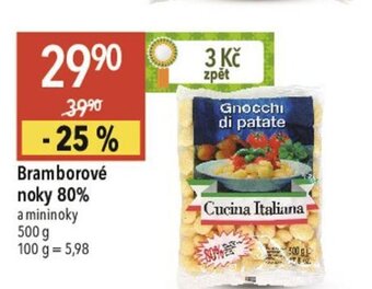 Globus Bramborové noky 80% nabídka