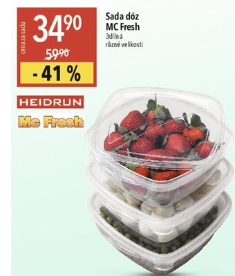 Globus Sada dóz MC Fresh nabídka