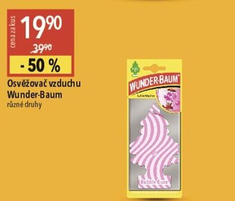 Osvěžovač vzduchu Wunder-Baum různé druhy