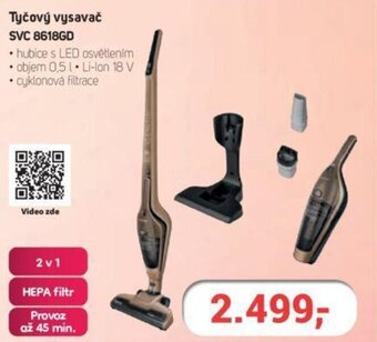 Planeo Elektro Tyčový vysavač SVC 8618GD nabídka