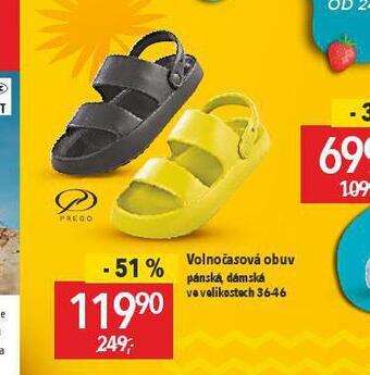 Globus Volnočasová obuv nabídka