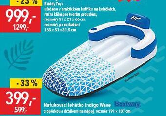 Globus Nafukovací lehátko indigo wave nabídka